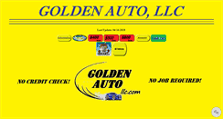 Desktop Screenshot of goldenautollc.com